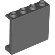 Lego panel, zeď 1x4x3, tmavě modro šedá (6008715)